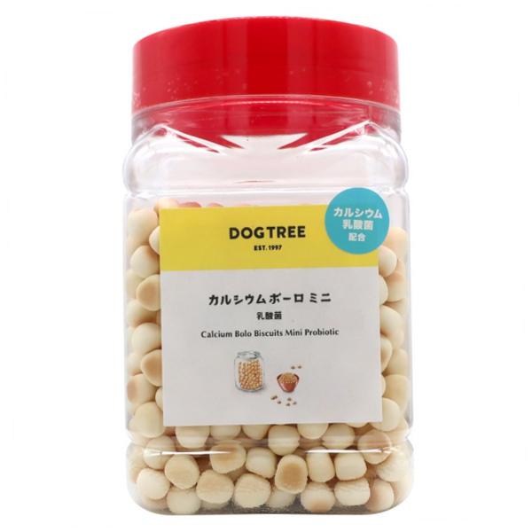 他サイト： ドッグツリー社 カルシウムボーロ ミニ 乳酸菌 ボトル 220g（48501078）の商品画像