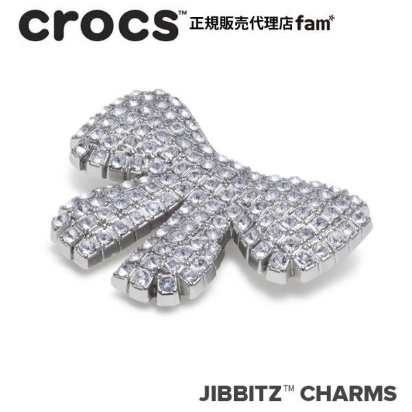 クロックス crocs【アクセサリー jibbitz ジビッツ】ELEVATE1 //Bling Bow/ブリング ボウ/キラキラ リボン｜10012980