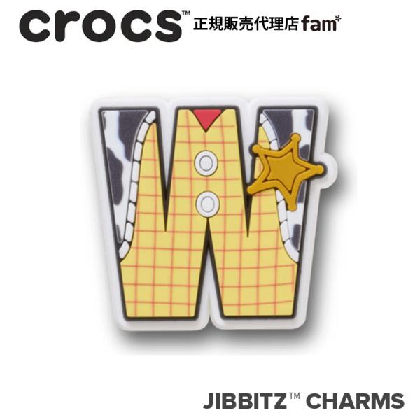 クロックス crocs【アクセサリー jibbitz ジビッツ】Disney Character Letter W/ディズニー/レター『W』｜10018286