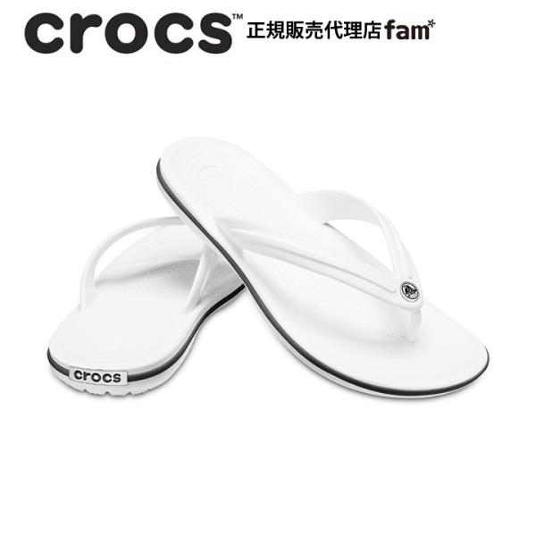 クロックス crocs【メンズ レディース サンダル】Crocband Flip/クロックバンド フリップ/11033-100｜
