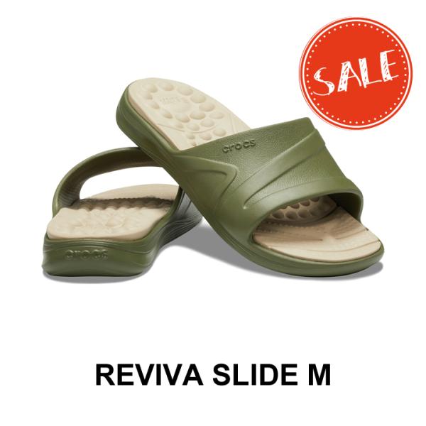 クロックス リバイバ スライド メンズサンダル 価格比較 価格 Com