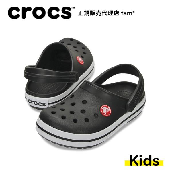 クロックス crocs【キッズ サンダル】Crocband Clog T/クロックバンド クロッグ トドラー/ブラック｜##