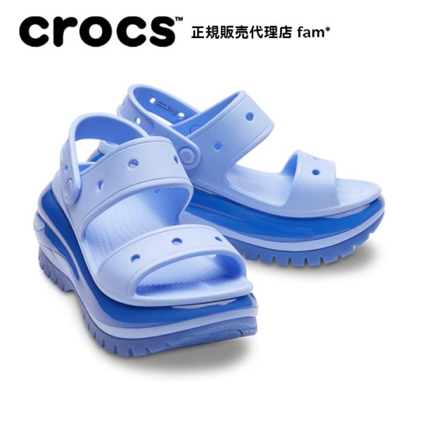 クロックス crocs【メンズ レディース サンダル】Mega Crush Sandal/メガ クラッシュ サンダル/ムーン ジェーリー｜##