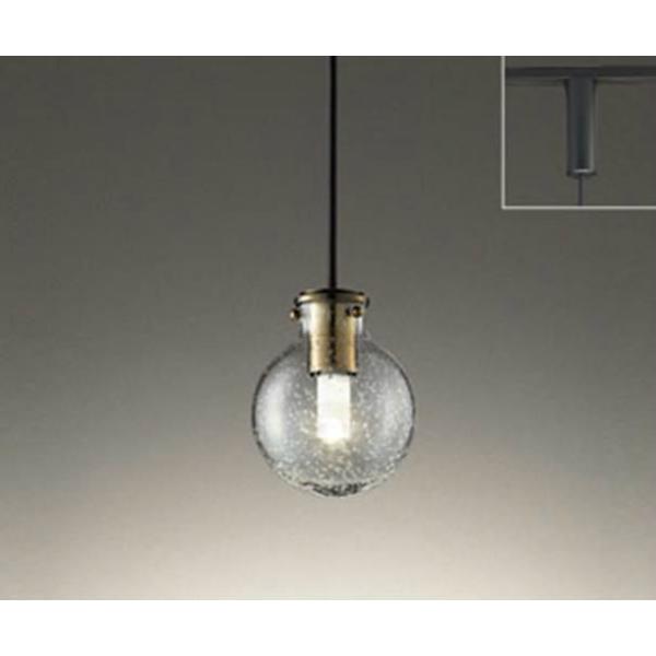 レール取付 非調光 電球色] 泡入ガラス | オーデリック製ペンダント