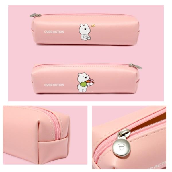 Over Action すこぶるウサギ 筒型ペンケース Overactiontokkipencase1 韓流shop Fani 通販 Yahoo ショッピング