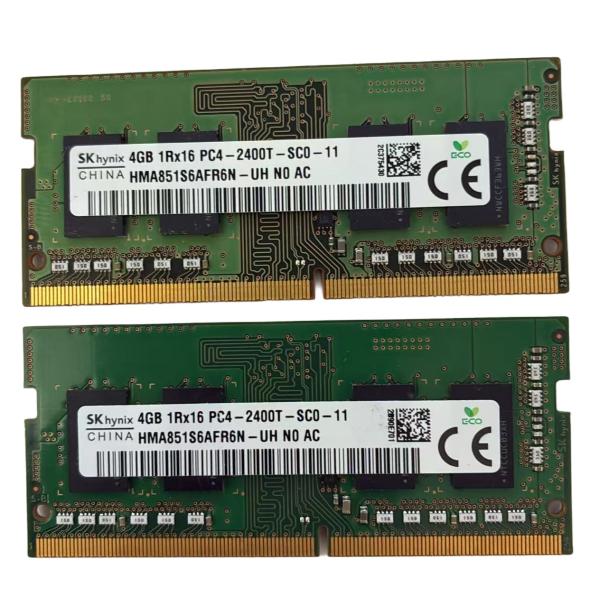 SK hynix SK Hynix 8GB キット (2 x 4GB) DDR4 PC4-2400T 1Rx16 ノート