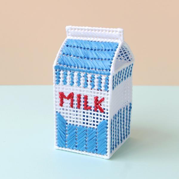 ハマナカ 子供 手芸 エコクラフト キット 牛乳パックの貯金箱 夏休み