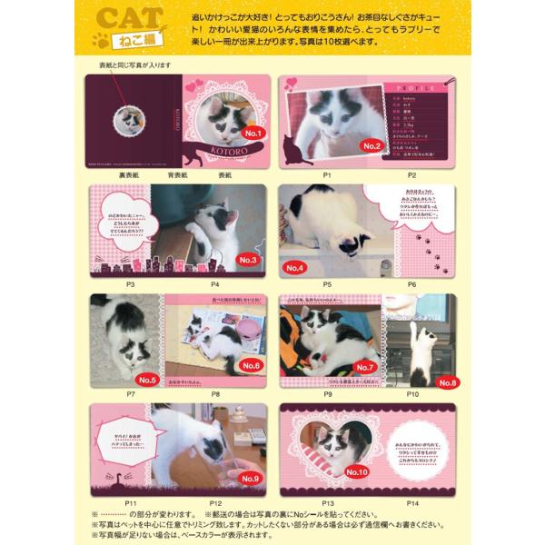アルバムえほん アルバムまめえほん ペット版 お仕立て券 猫 激安挑戦中 絵本 犬 フリー 写真