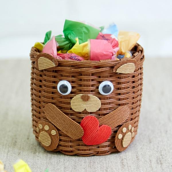 くまの小物入れ 手作りキット クラフト 手芸 選択