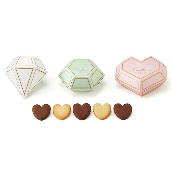 在庫限り プチギフト 結婚式 おしゃれ ジュエルボックス ハートクッキー ウェルカムオブジェ48個セット 二次会 お礼 安い