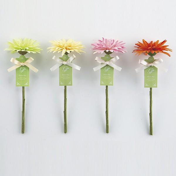 プチギフト 結婚式 おしゃれ フラワーペン 二次会 お礼 安い ガーベラ48本セット 新生活