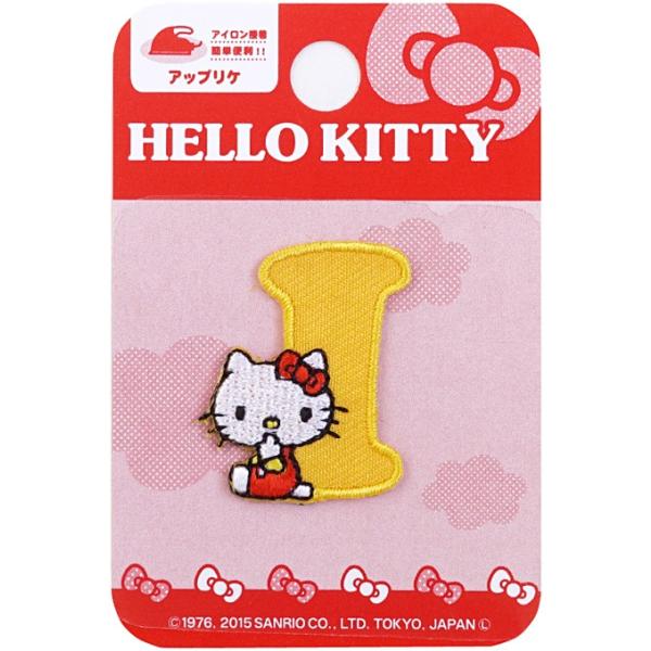 【ゆうパケット 送料無料】パイオニア pioneer サンリオ アップリケ ワッペン 手芸 入園 入学 アイロン キティちゃん アルファベット 女の子 pio-mkm03 【内容】・イニシャルワッペン×1枚【サイズ】・パッケージ:約幅5cm...