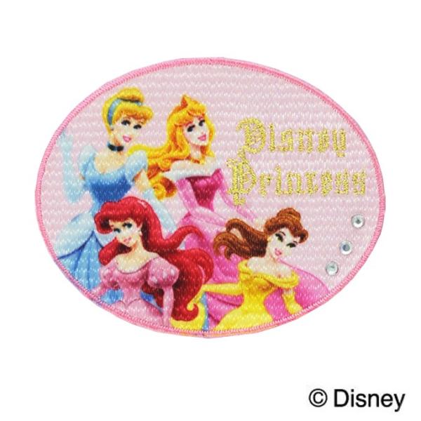 アップリケ ディズニープリンセス My1 レビューを書けば送料当店負担 名札用 ワッペン アイロン接着