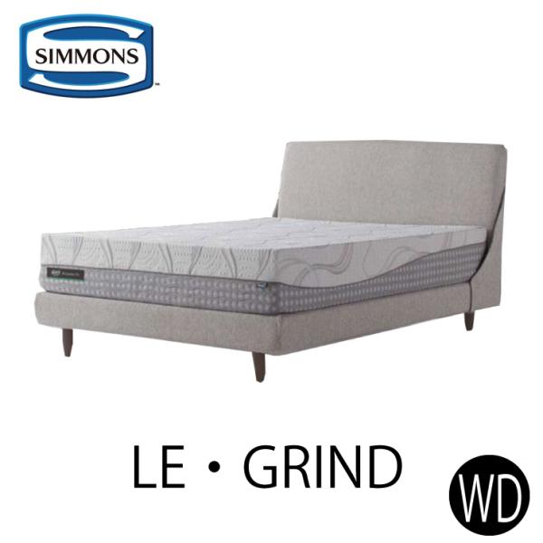 �V�����Y LE�EGRIND ���E�O���C�� �x�b�h�t���[�� �N�C�[�� SIMMONS Smart Premium ���nB ���t���[���P�i / �}�b�g���X�ʔ�