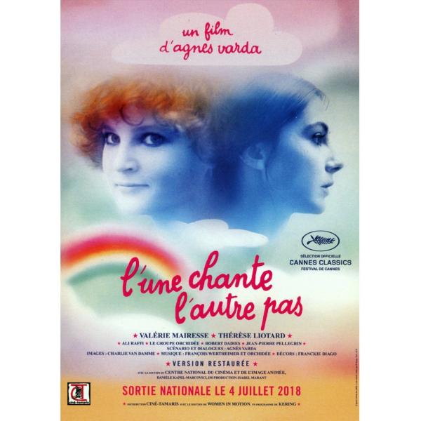 アニエス・ヴァルダ ポストカード 歌う女・歌わない女 Post Card L’une chante l’autre pas