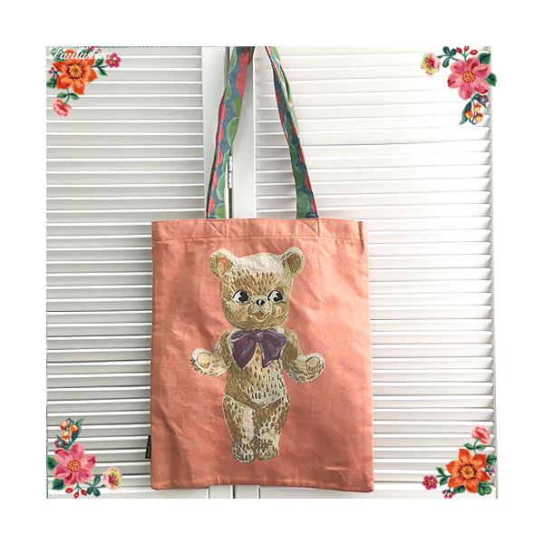 ナタリー・レテ レクタングル・トートバッグ ベアー ベア・ドールの  