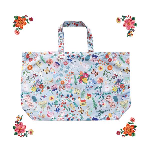 Nathalie Lete（ナタリーレテ） ポケッタブル・エコバッグ ハウス