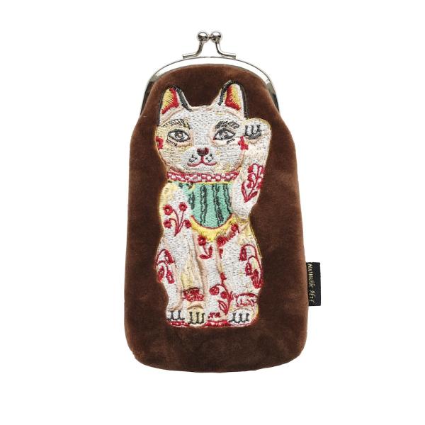 【クリックポスト発送可】<ご注文点数が多い場合は宅配便に変更となります>ナタリー・レテの描くポップ＆キッチュな世界がとびきりラグジュアリーなソフト・マルチケースになりました！こちらは、乳白色のつやつや毛並みも神々しい、ミルキー・...