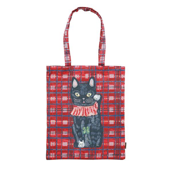 紅卯夜様♡オーダーページ♡猫柄ショルダートートバッグ Nathalie Lete（ナタリーレテ） レクタングル・トートバッグ チェック