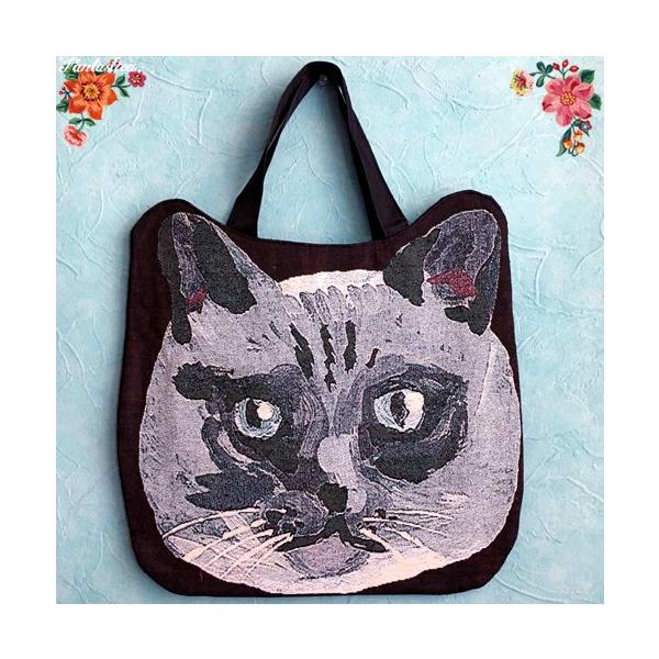 ナタリー レテ 顔バッグ マックス シャム猫のつづれ織りフェイス トートバッグ Buyee Buyee บร การต วกลางจากญ ป น ซ อจากประเทศญ ป น
