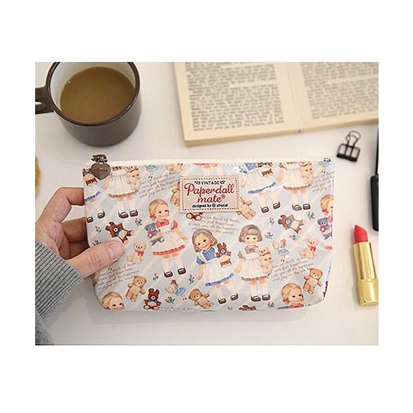 ペーパードールメイト オイルクロス ポーチ M ミント チョコ Paper Doll Mate Oilcloth Pouch M Mint Choco Buyee Buyee Japanese Proxy Service Buy From Japan Bot Online