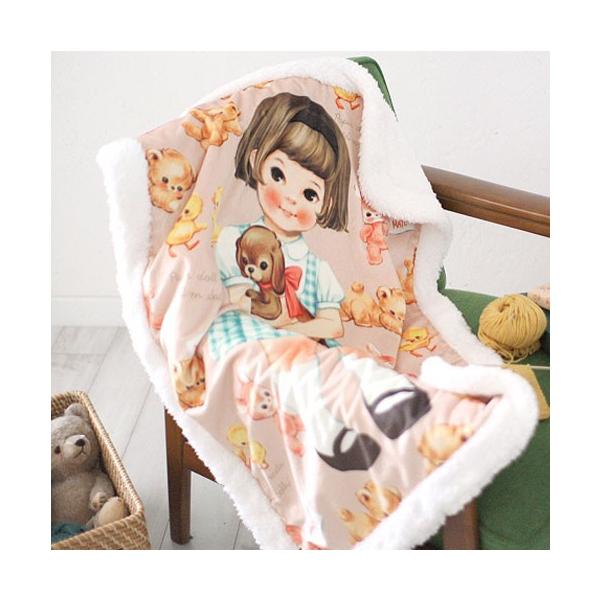 ペーパードールメイト　ブランケット　毛布　大判膝掛け ペーパードールメイト ブランケット・サリー Paper Doll Mate Blanket