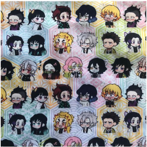 大人気 鬼滅の刃 プリント布地140 50cm はぎれ 生地 ハンドメイド 手作りマスクやポーチや手提げバッグなど ハンカチ 手拭い シーツ タオル カバー Buyee Buyee บร การต วกลางจากญ ป น ซ อจากประเทศญ ป น