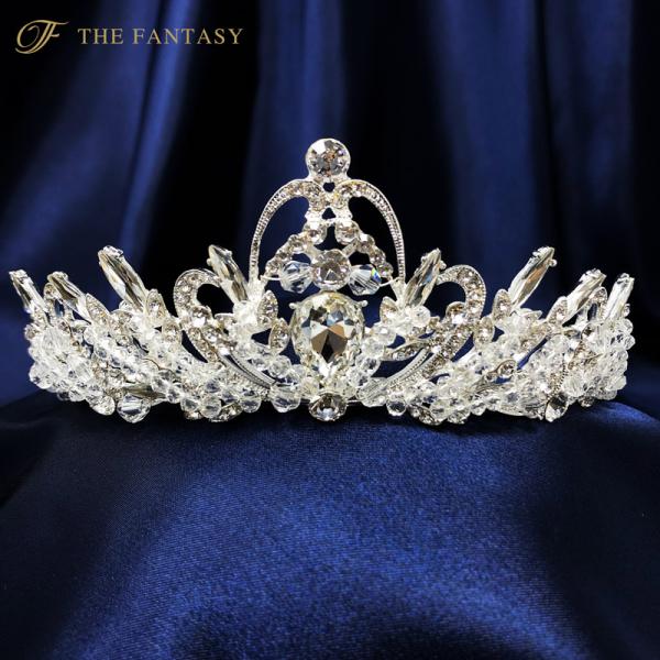 ティアラ 結婚式 ウエディング 披露宴 ブライダル tiara 花嫁 髪飾り ft7115sr :ft7115sr:The Fantasy 通販 ティアラ 結婚式 ウエディング 披露宴 ブライダル tiara 花嫁 髪飾り ft7115sr