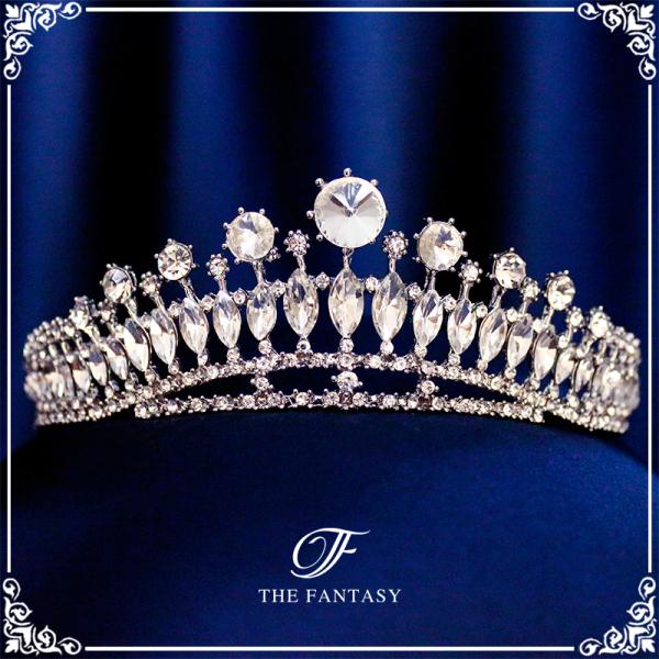 ティアラ 結婚式 ウエディング 披露宴 ブライダル tiara 花嫁 髪飾り ft8031sr :ft8031sr:The Fantasy 通販 ティアラ 結婚式 ウエディング 披露宴 ブライダル tiara 花嫁 髪飾り ft9074sr
