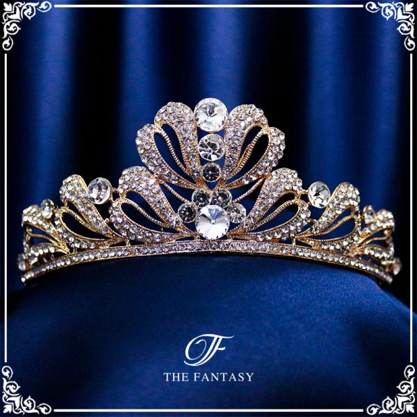 ティアラ 結婚式 ウエディング 披露宴 ブライダル tiara 花嫁 髪飾り ft9057gd :ft9057gd:The Fantasy 通販 ティアラ 結婚式 ウエディング 披露宴 ブライダル tiara 花嫁 髪飾り ft9074sr