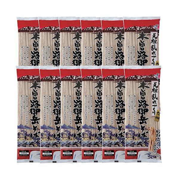 他サイト： はくばく 木曽路御岳そば200ｇ×12袋の商品画像