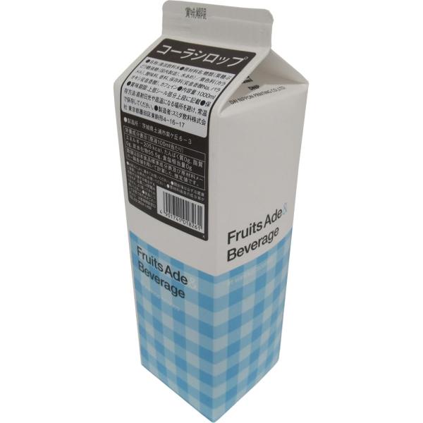 他サイト： スミダ飲料 コーラシロップ 1000mlの商品画像