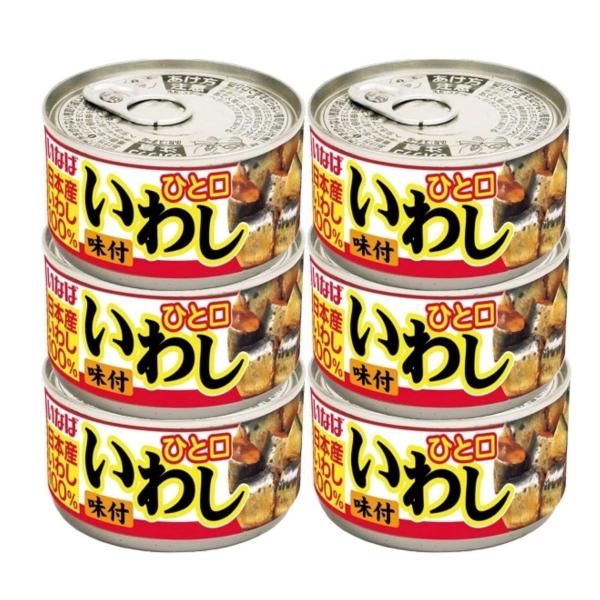 他サイト： いなば食品 いなば いわし味付 115g×6個 カンの商品画像