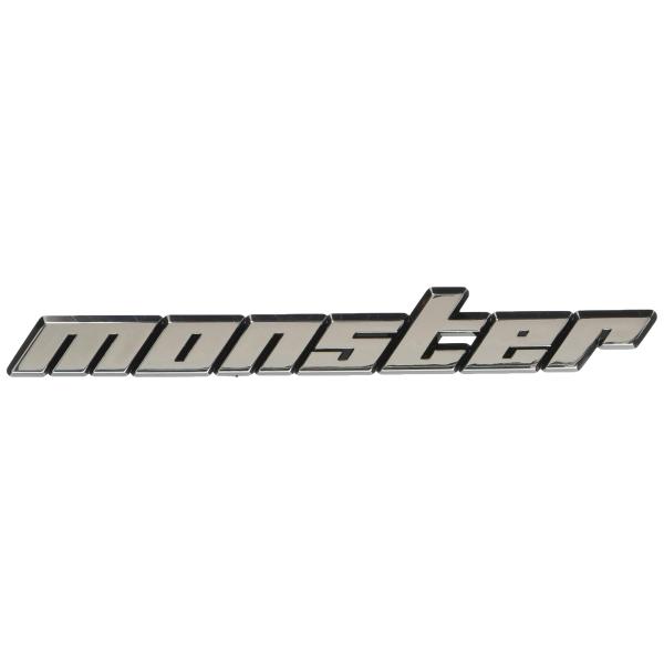モンスタースポーツ MONSTER SPORT メッキエンブレム ピン無 大 150