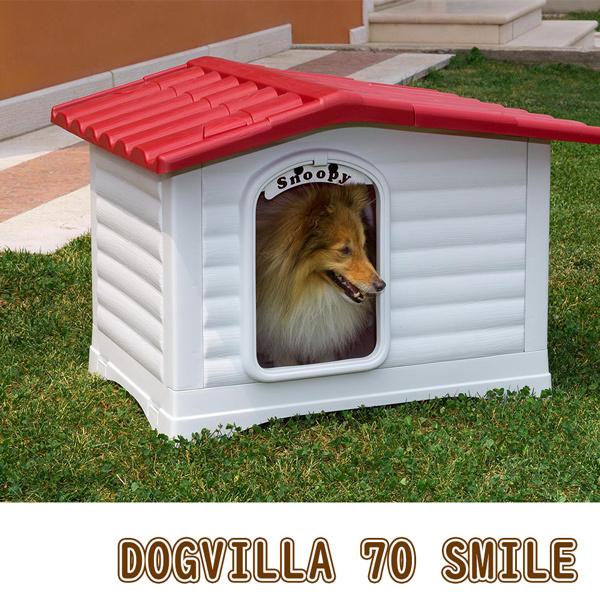犬小屋 屋外 屋内 ハウス イタリアferplast社製 ドッグヴィラ 70 スマイル Fantasy World 通販 Yahoo ショッピング