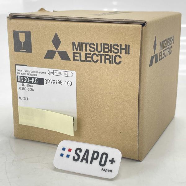 MN30-KC 3P 1.4A AC100-200V 2024年製 モータ保護用漏電遮断器 三菱電機 漏電遮断器