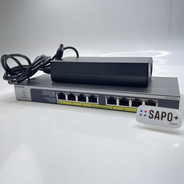 NETGEAR　GS108PP　PoE+対応 (123W) ギガビット8ポート fap-sapotas_9204