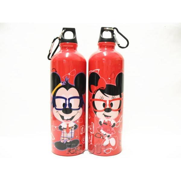 エコボトル ミッキー&ミニー ナード アルミボトル 水筒 スポーツボトル