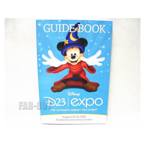 D23エキスポ 2011　 フルカラー134ページにわたるエキスポのガイドブック ※D23エキスポ 2009年より創設されたディズニーの公式ファンクラブD23（Dはディズニーの頭文字、23 はディズニー・スタジオ創業年1923年） 2011...