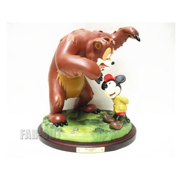ディズニアナ コンベンション 1999 テーマフィギュアリン ラージサイズ ポインターミッキー サイン入り ディズニー