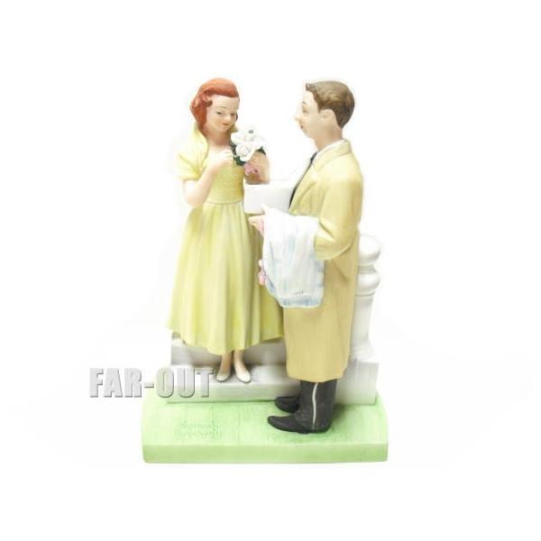 ノーマン・ロックウェル The Toy Makerフィギュアリン日本製1979年