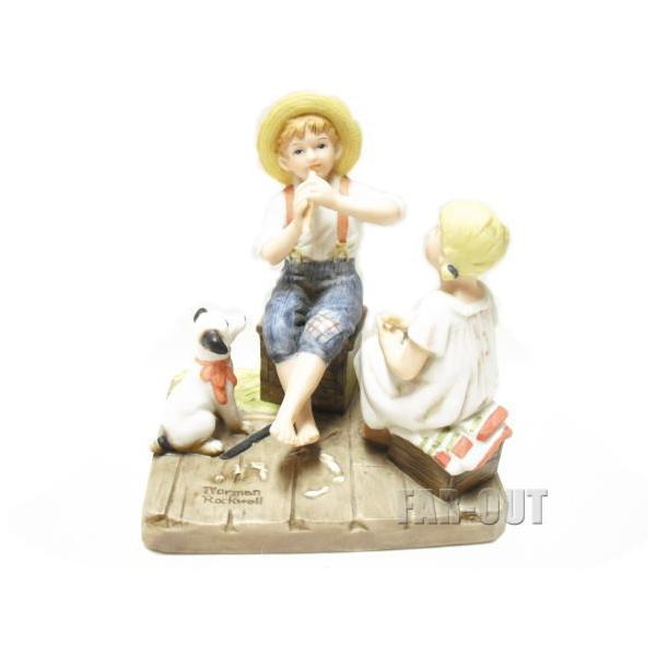 ノーマン・ロックウェル The Music Master 1920 少年と女の子