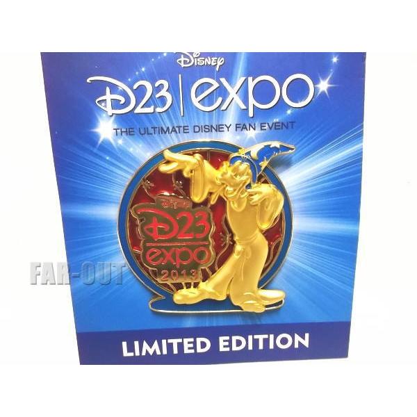 D23 Expo USA 2013 ソーサラー グーフィー ロゴ ステンドガラス ピンズ 