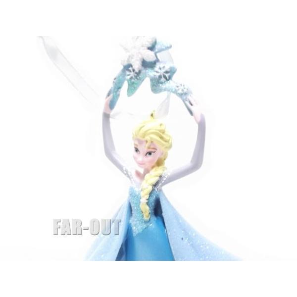 アナと雪の女王 エルサ w/ 雪の結晶 オーナメント テーマパーク限定
