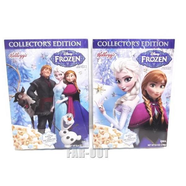 アナと雪の女王 ケロッグ シリアルボックス コレクターエディション