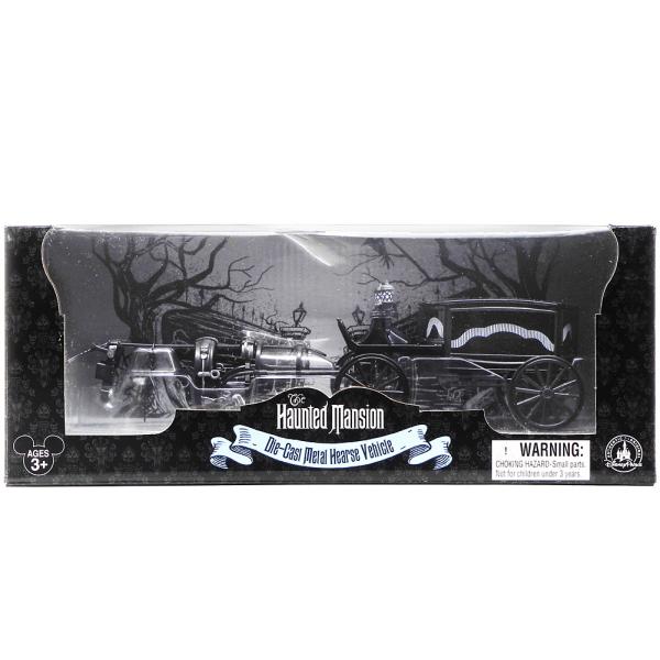 ホーンテッドマンション Hearse Vehicle 霊柩車 ブラック メタルダイ