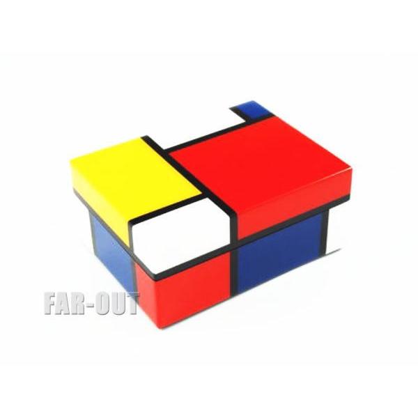 【新品未使用】MoMA mondorian アートボックス モンドリアン アートボックス ラッカー仕上げ ラージサイズ 小物入れ