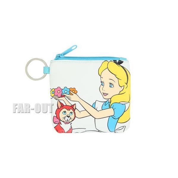ふしぎの国のアリス アリス w/ 猫のダイナ コイン入れ 財布 ポーチ  