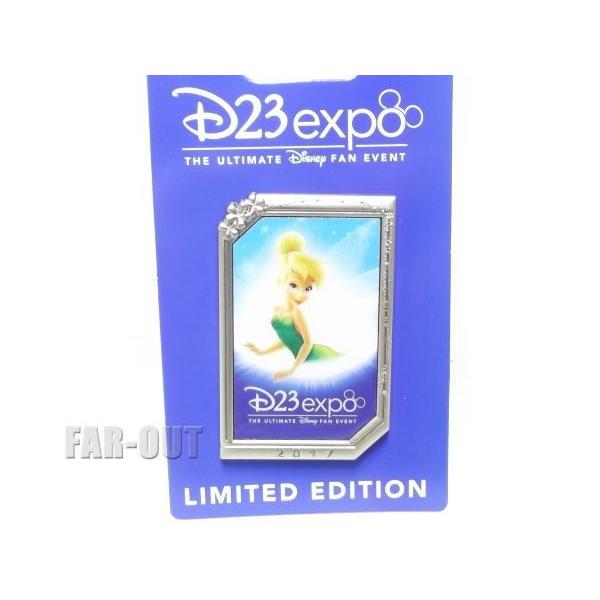 D23 Expo USA 2017 ティンカーベル ロゴ ピン フレームデザイン