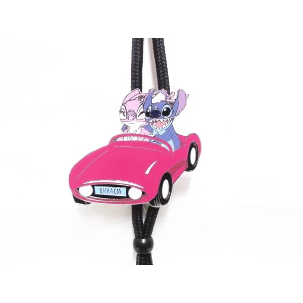 スティッチ&エンジェル ランヤード IDホルダー バレンタイン